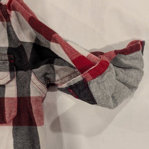 BabyGap Lined Plaid Flannel Shirt (Button-Down) - Picture 7 of 16